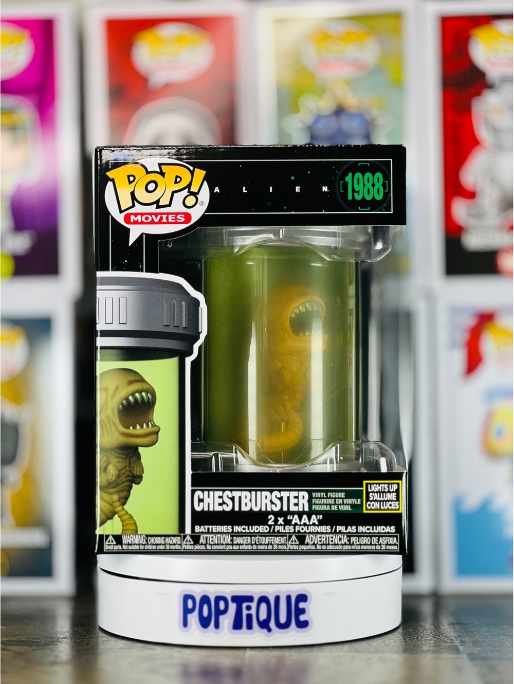 Alien Xenomorph Premium SFX Light-Up Funko Pop! #1988